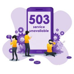 رفع خطای 503 Service Unavailable