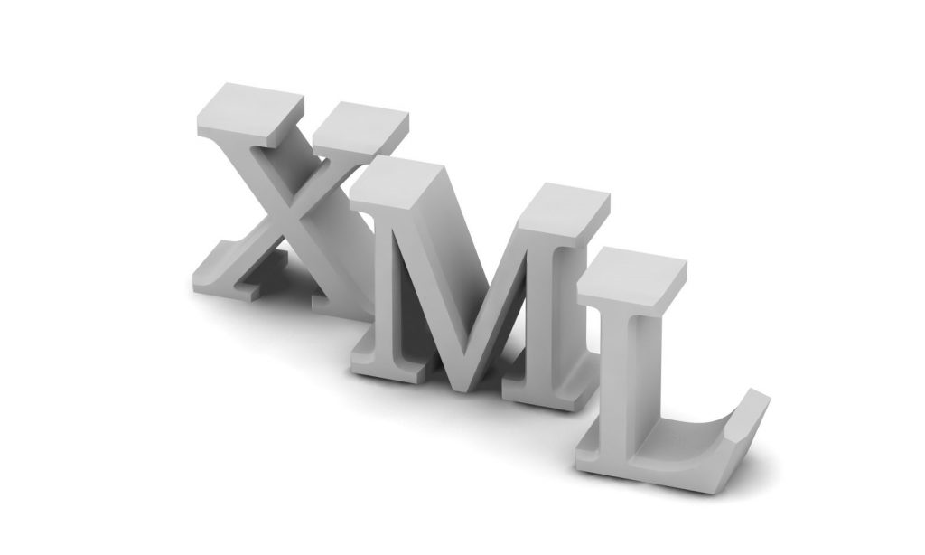 XML declaration allowed
