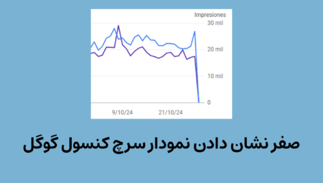 صفر نشان دادن سرچ کنسول گوگل